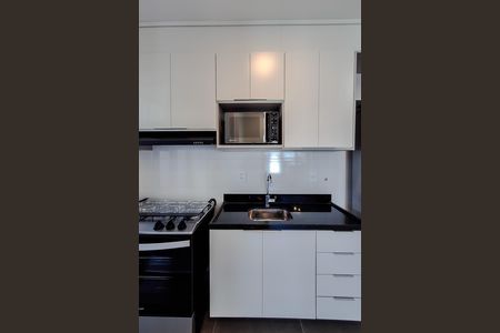 Cozinha de apartamento para alugar com 1 quarto, 43m² em Vila Mariana, São Paulo