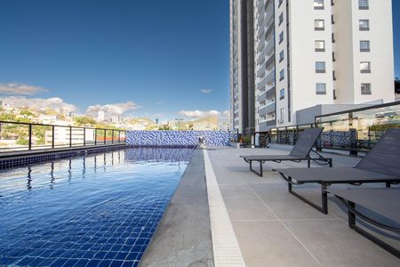 PISCINA de apartamento à venda com 3 quartos, 59m² em Estoril, Belo Horizonte
