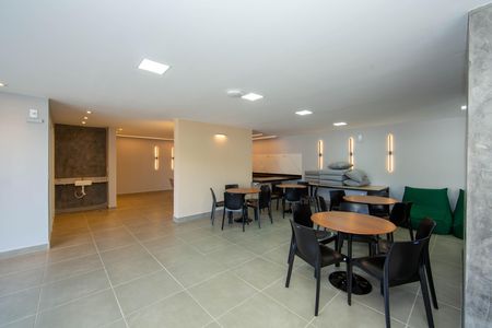 SALAO DE FESTAS de apartamento à venda com 3 quartos, 59m² em Estoril, Belo Horizonte