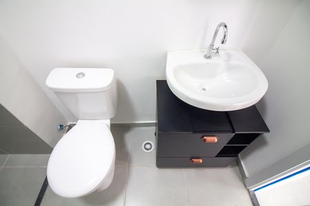 Apartamento para alugar com 38m², 2 quartos e sem vaga Apartamento para alugar com 38m², 2 quartos e sem vagaBanheiro