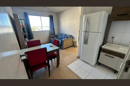 Cozinha de apartamento para alugar com 2 quartos, 42m² em Parque da Matriz, Gravataí