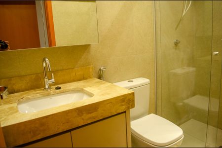 Banheiro de apartamento para alugar com 2 quartos, 75m² em Setor Pedro Ludovico, Goiânia