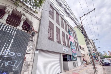 Fachada de apartamento para alugar com 1 quarto, 34m² em Farroupilha, Porto Alegre