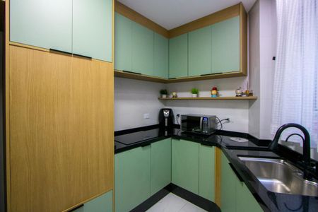 Cozinha de casa para alugar com 3 quartos, 140m² em Vila Floresta, Santo André