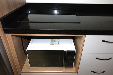 Cozinha de kitnet/studio para alugar com 1 quarto, 39m² em Auxiliadora, Porto Alegre