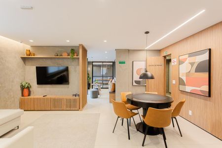 Salão de Festas de kitnet/studio para alugar com 1 quarto, 28m² em Pinheiros, São Paulo