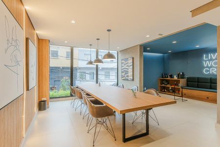 Studio para alugar com 24m², 1 quarto e sem vaga Studio para alugar com 24m², 1 quarto e sem vagaCoworking