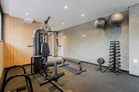 Studio para alugar com 24m², 1 quarto e sem vaga Studio para alugar com 24m², 1 quarto e sem vagaAcademia