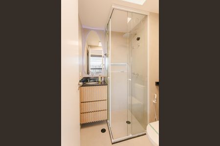 Studio para alugar com 24m², 1 quarto e sem vaga Studio para alugar com 24m², 1 quarto e sem vagaBanheiro