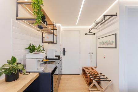 Studio para alugar com 24m², 1 quarto e sem vaga Studio para alugar com 24m², 1 quarto e sem vagaCozinha