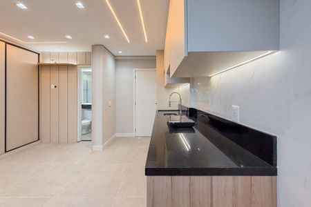 Cozinha de kitnet/studio para alugar com 1 quarto, 28m² em Ipiranga, São Paulo