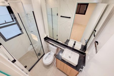 Studio para alugar com 28m², 1 quarto e sem vagaBanheiro