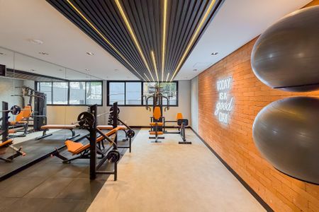 Studio para alugar com 28m², 1 quarto e sem vagaAcademia