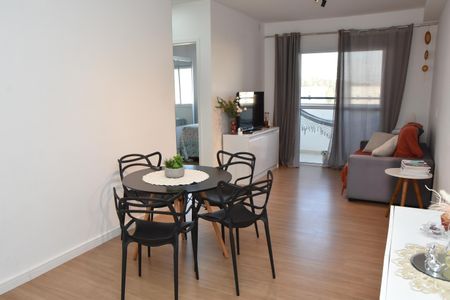 Apartamento para alugar com 64m², 2 quartos e 1 vaga Apartamento para alugar com 64m², 2 quartos e 1 vagaSala integrada a sala de jantar