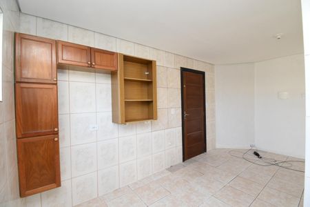 Sala e cozinha  de apartamento para alugar com 2 quartos, 62m² em Vargem Grande, Pinhais