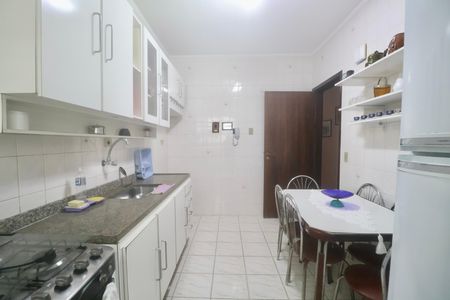 Cozinha de apartamento para alugar com 2 quartos, 70m² em Vila Julia, Guarujá
