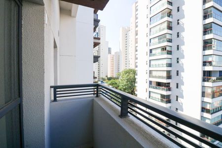 Varanda de apartamento à venda com 1 quarto, 34m² em Jardim Santo Amaro, São Paulo