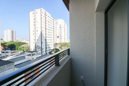 Varanda de apartamento à venda com 1 quarto, 34m² em Jardim Santo Amaro, São Paulo