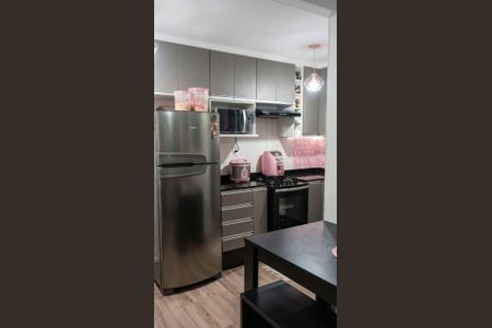 Cozinha de apartamento à venda com 2 quartos, 55m² em Santa Terezinha, Santo André