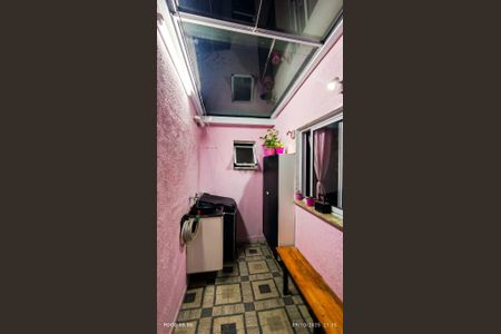 Área de Serviço de apartamento à venda com 2 quartos, 55m² em Santa Terezinha, Santo André