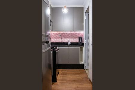 Cozinha de apartamento à venda com 2 quartos, 55m² em Santa Terezinha, Santo André