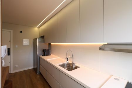 Cozinha de apartamento à venda com 2 quartos, 58m² em Centro, São Caetano do Sul