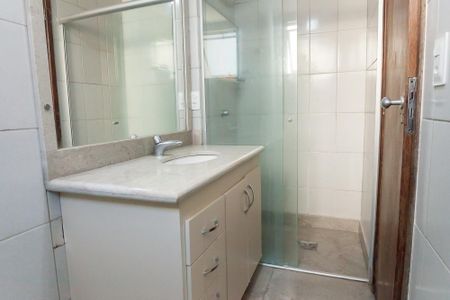 Banheiro suite de apartamento à venda com 3 quartos, 105m² em Serra, Belo Horizonte