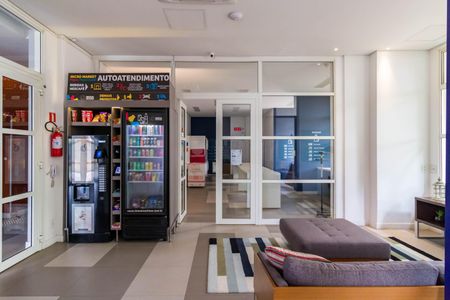 Apartamento para alugar com 39m², 1 quarto e 1 vaga