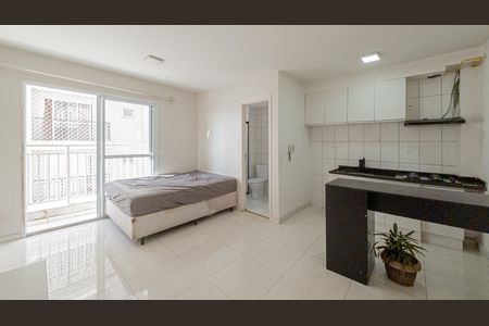 Sala/Cozinha de kitnet/studio para alugar com 1 quarto, 26m² em Vila Ré, São Paulo