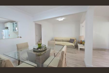 Sala de casa de condomínio para alugar com 3 quartos, 130m² em Jardim Santa Marcelina, Campinas
