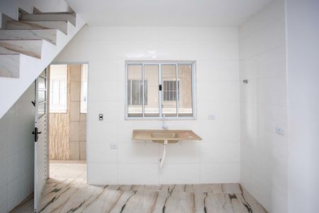 Cozinha de kitnet/studio à venda com 1 quarto, 34m² em Cidade Júlia, São Paulo