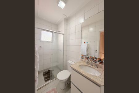 Banheiro Social de casa de condomínio à venda com 3 quartos, 87m² em Engordadouro, Jundiaí