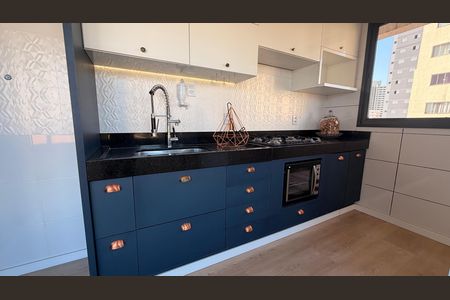 Cozinha de apartamento para alugar com 2 quartos, 65m² em Vila Rosa, Goiânia