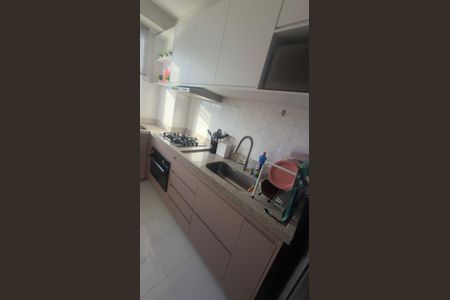 Cozinha de apartamento para alugar com 2 quartos, 47m² em Buritis, Belo Horizonte