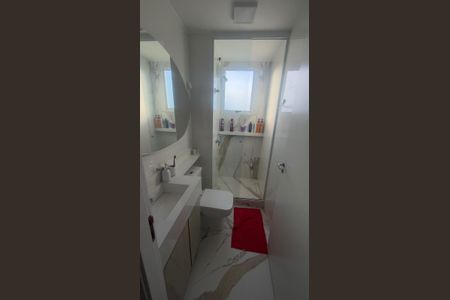 Banheiro de apartamento para alugar com 2 quartos, 47m² em Buritis, Belo Horizonte