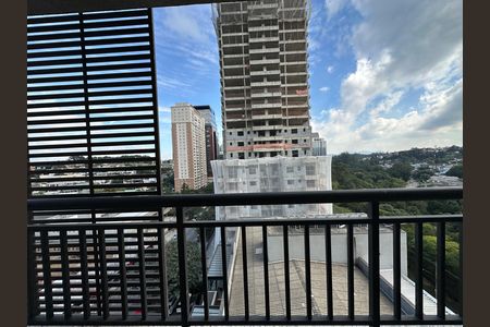 Varanda da Sala de apartamento para alugar com 1 quarto, 43m² em Empresarial 18 do Forte, Barueri