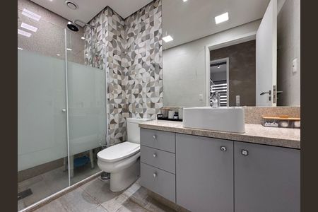 Banheiro Social de apartamento à venda com 3 quartos, 92m² em Barra da Tijuca, Rio de Janeiro