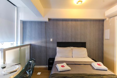 Studio para alugar com 29m², 1 quarto e sem vaga Studio para alugar com 29m², 1 quarto e sem vagaSala/Quarto