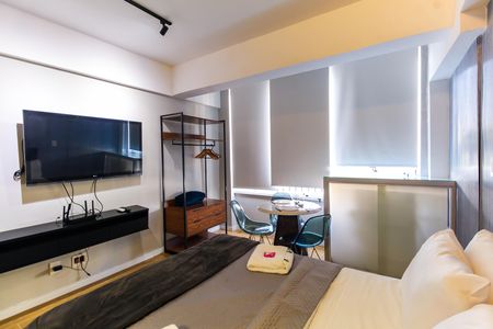 Studio para alugar com 29m², 1 quarto e sem vaga Studio para alugar com 29m², 1 quarto e sem vagaSala/Quarto