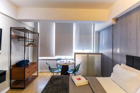 Studio para alugar com 29m², 1 quarto e sem vaga Studio para alugar com 29m², 1 quarto e sem vagaSala/Quarto