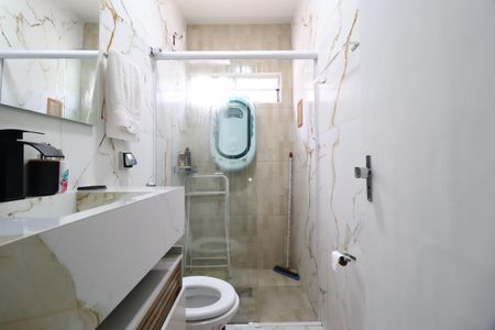 Banheiro Social de apartamento para alugar com 3 quartos, 65m² em Santa Mônica, Uberlândia