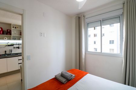 Quarto de apartamento à venda com 1 quarto, 25m² em Santo Amaro, São Paulo