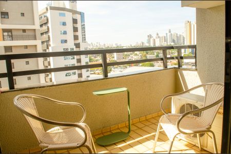 Sacada de apartamento para alugar com 1 quarto, 130m² em Setor Oeste, Goiânia
