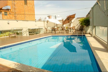 Área comum - Piscina de apartamento para alugar com 1 quarto, 130m² em Setor Oeste, Goiânia