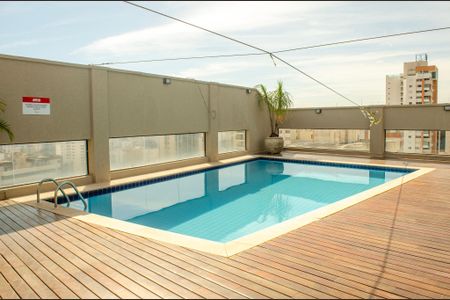 Área comum - Piscina de apartamento para alugar com 1 quarto, 130m² em Setor Oeste, Goiânia
