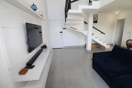 Apartamento para alugar com 95m², 1 quarto e 2 vagasSala