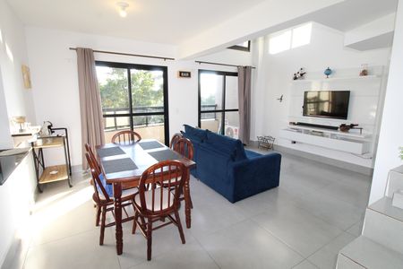 Apartamento para alugar com 95m², 1 quarto e 2 vagasSala