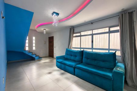 Sala de casa para alugar com 4 quartos, 155m² em Ribeirópolis, Praia Grande