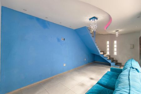 Sala de casa para alugar com 4 quartos, 155m² em Ribeirópolis, Praia Grande
