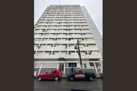 Fachada do Prédio de apartamento para alugar com 1 quarto, 15m² em Itararé, São Vicente